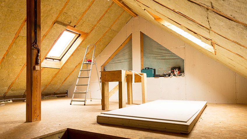 Selecting the right attic insulation material